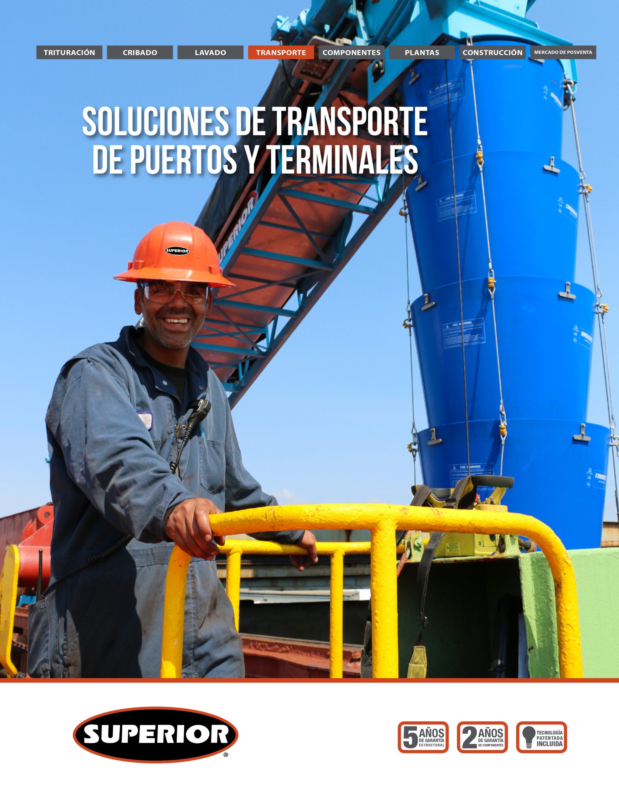 Equipos de transporte en puertos y terminales